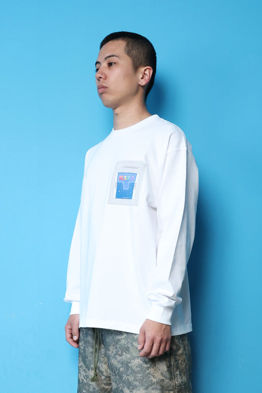 REBUILD L/S TEE(WHITE)