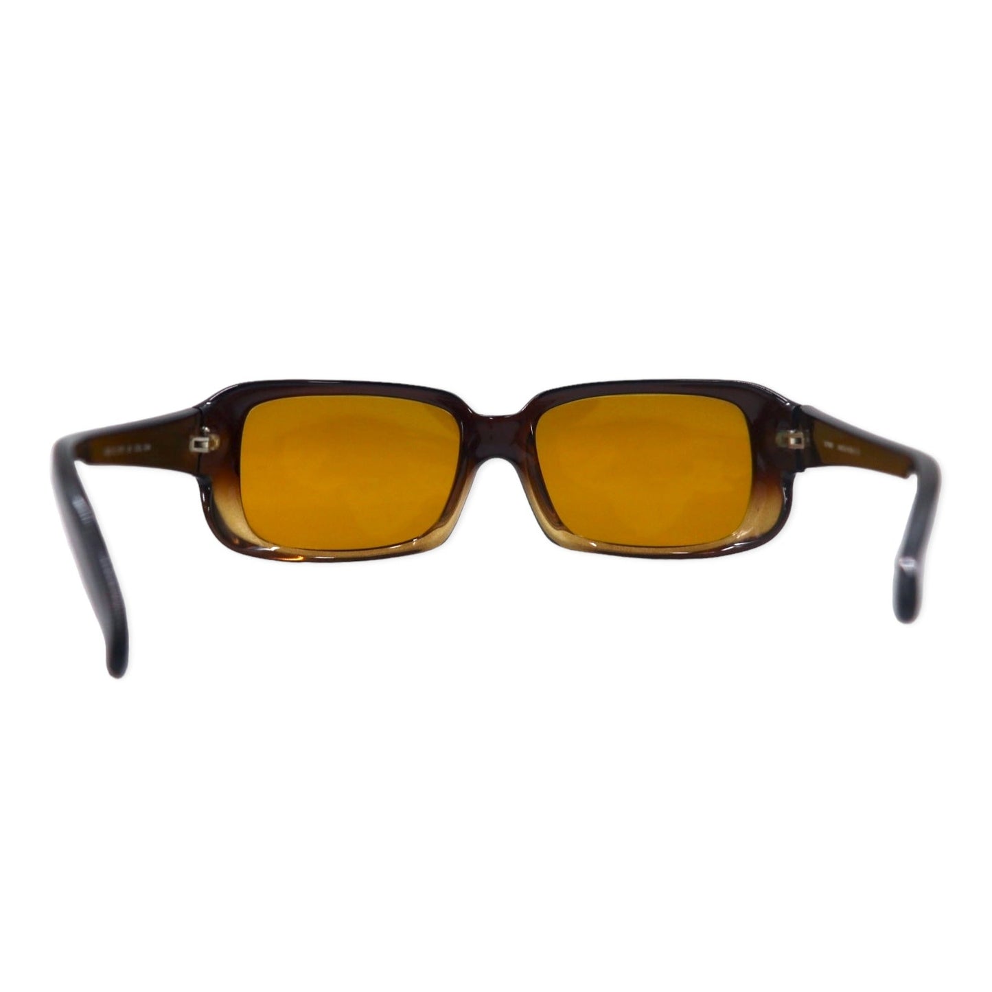 FENDI イタリア製 サングラス レクタングル ブラウン FFロゴ SL7672