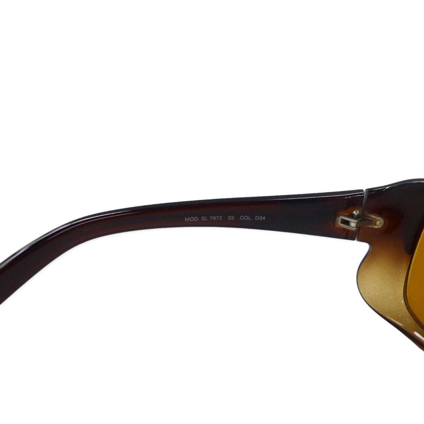 FENDI イタリア製 サングラス レクタングル ブラウン FFロゴ SL7672