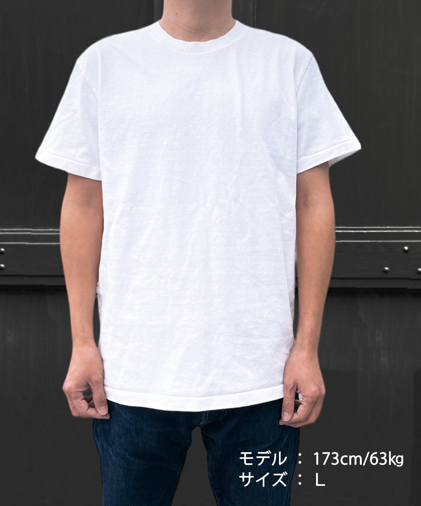 INDIGO COTTON JERSEY S/S TEE/INDIGO