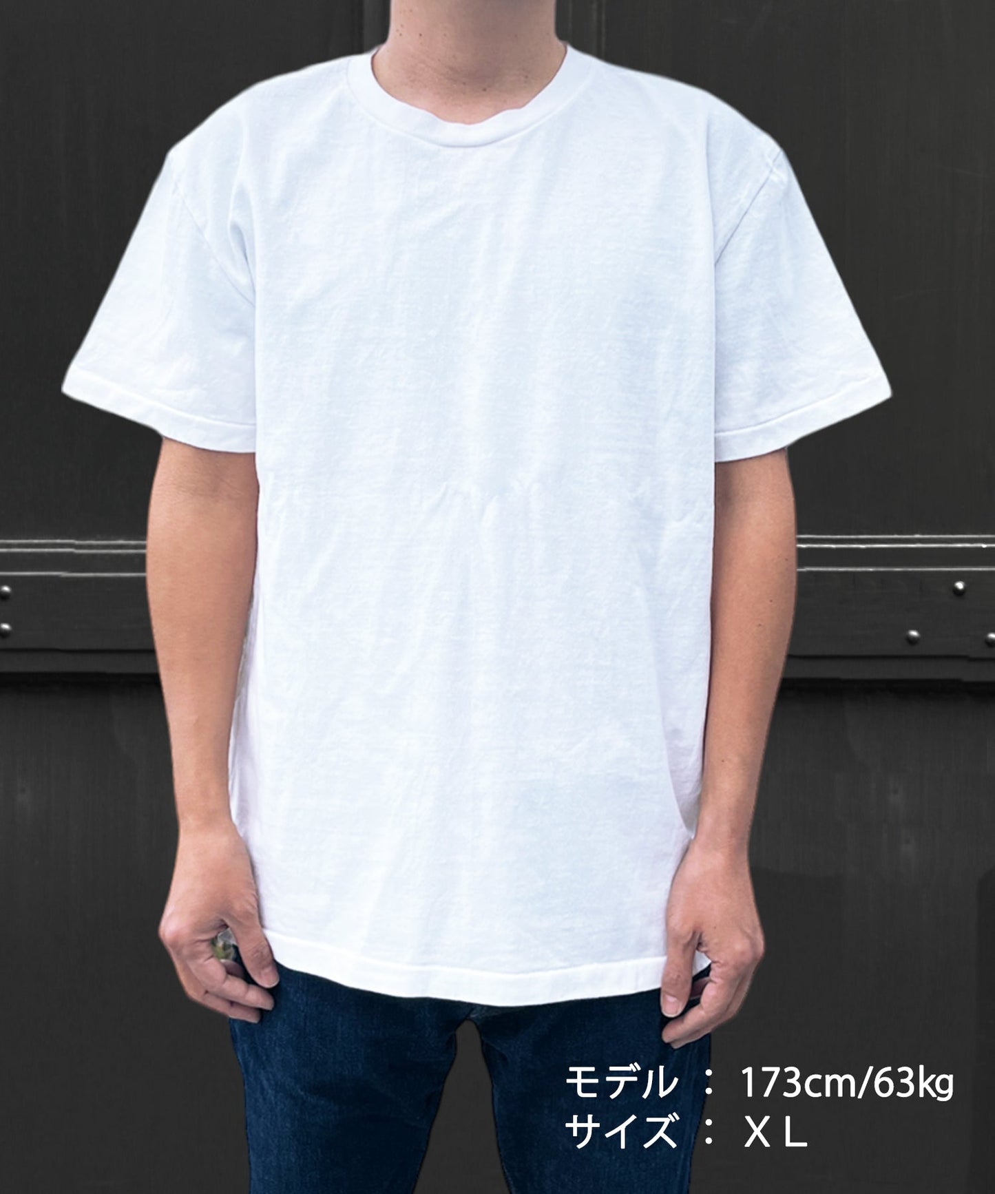 INDIGO COTTON JERSEY S/S TEE/INDIGO