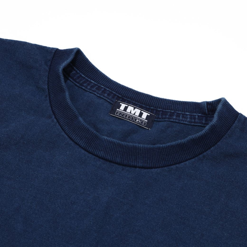 INDIGO COTTON JERSEY S/S TEE/INDIGO