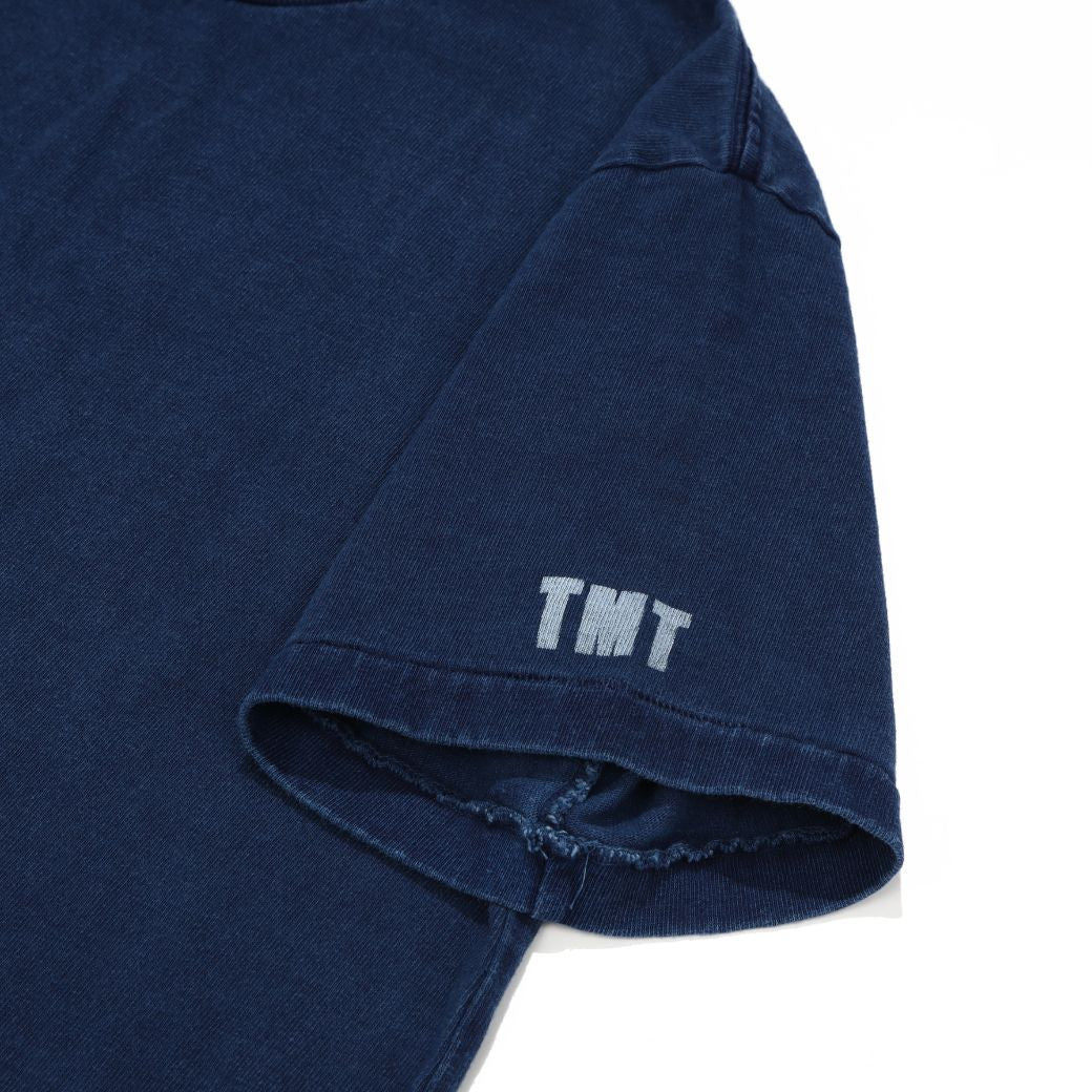 INDIGO COTTON JERSEY S/S TEE/INDIGO