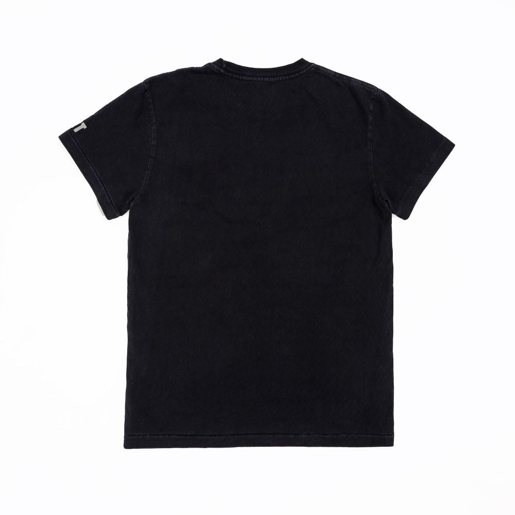 BLACK DRY COTTON S/S TEE/BLACK