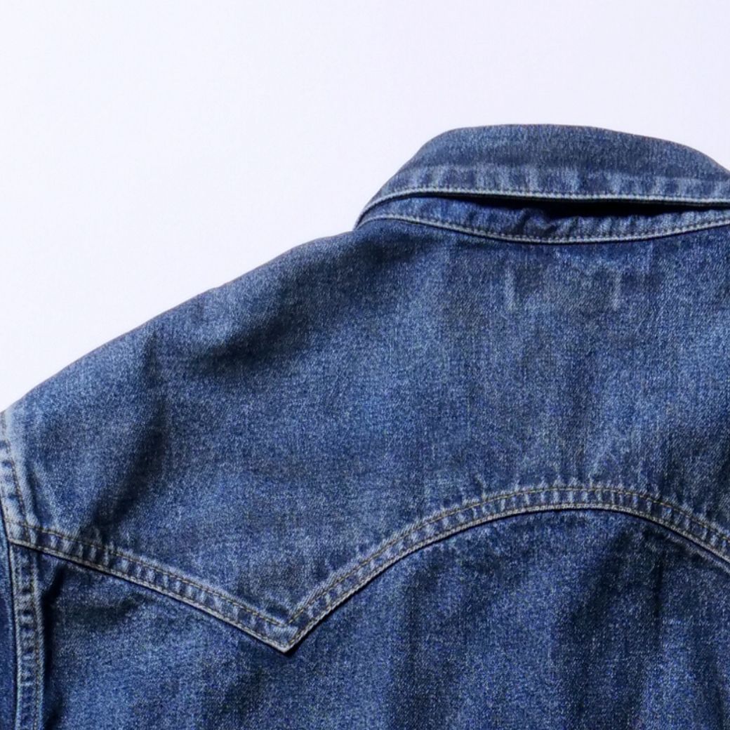 【10月限定価格】10oz DENIM SHIRTS(VINTAGE FINISH)