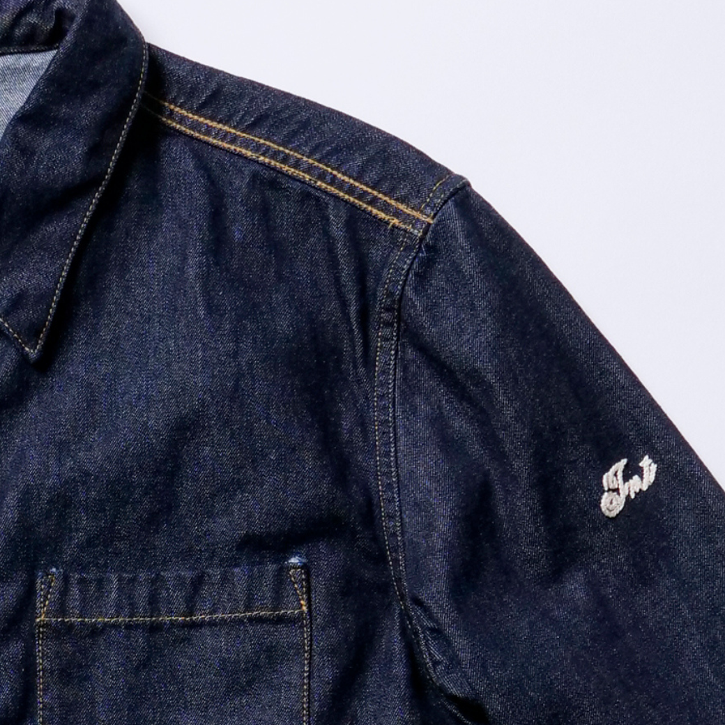 【10月限定価格/10月下旬発送】10oz DENIM SHIRTS(ONE WASH)
