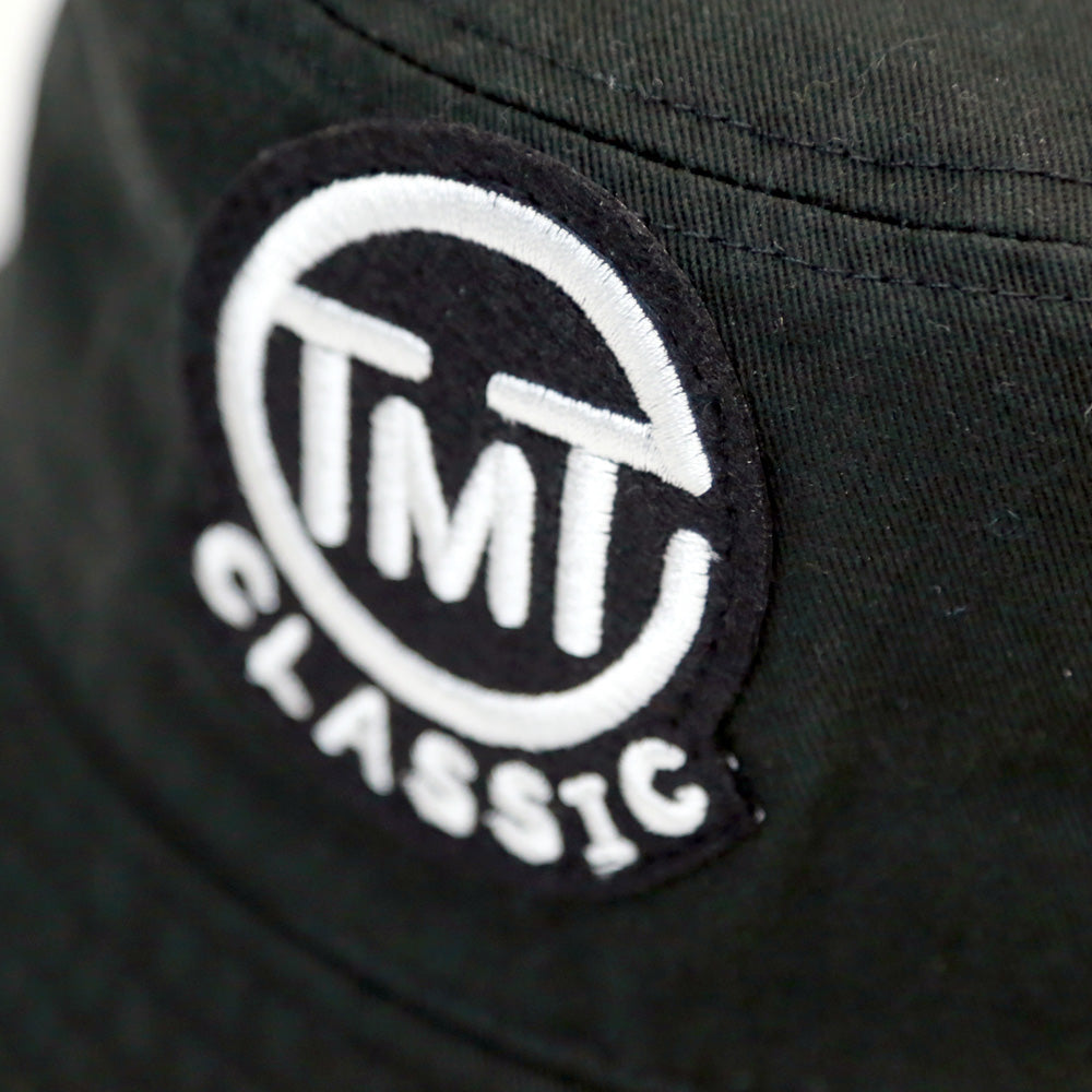 CIRCLE LOGO BUCKET HAT / BLACK