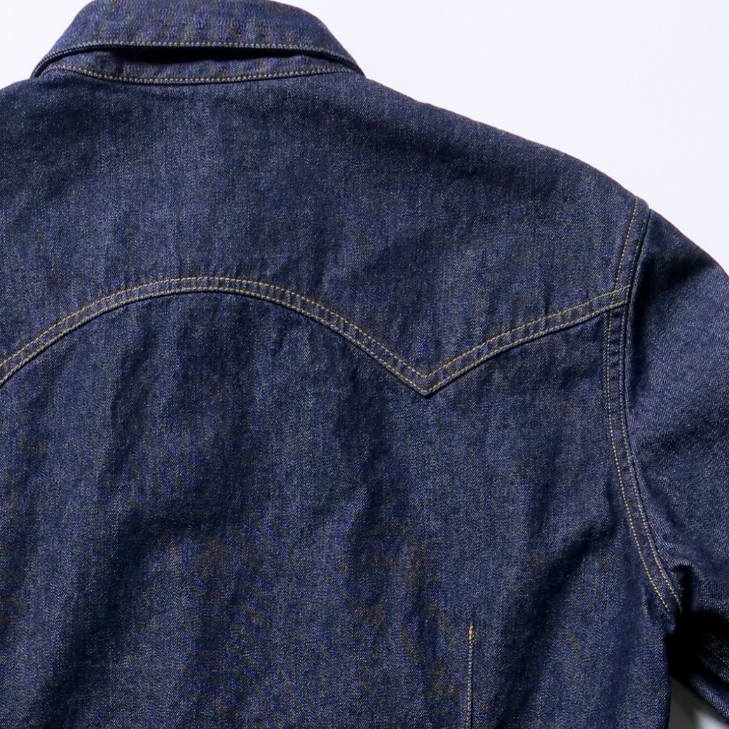 【10月限定価格/10月下旬発送】10oz DENIM SHIRTS(ONE WASH)