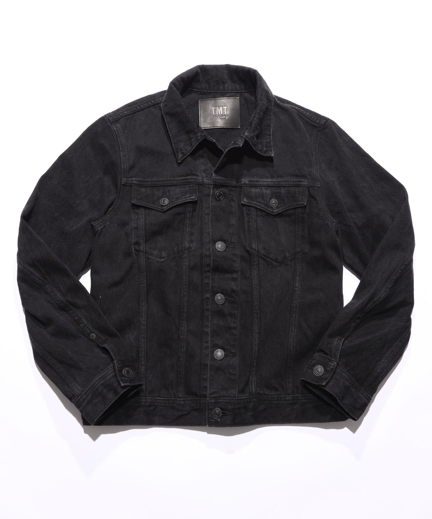 12oz SOFT BLACK DENIM TRUCKER JACKET