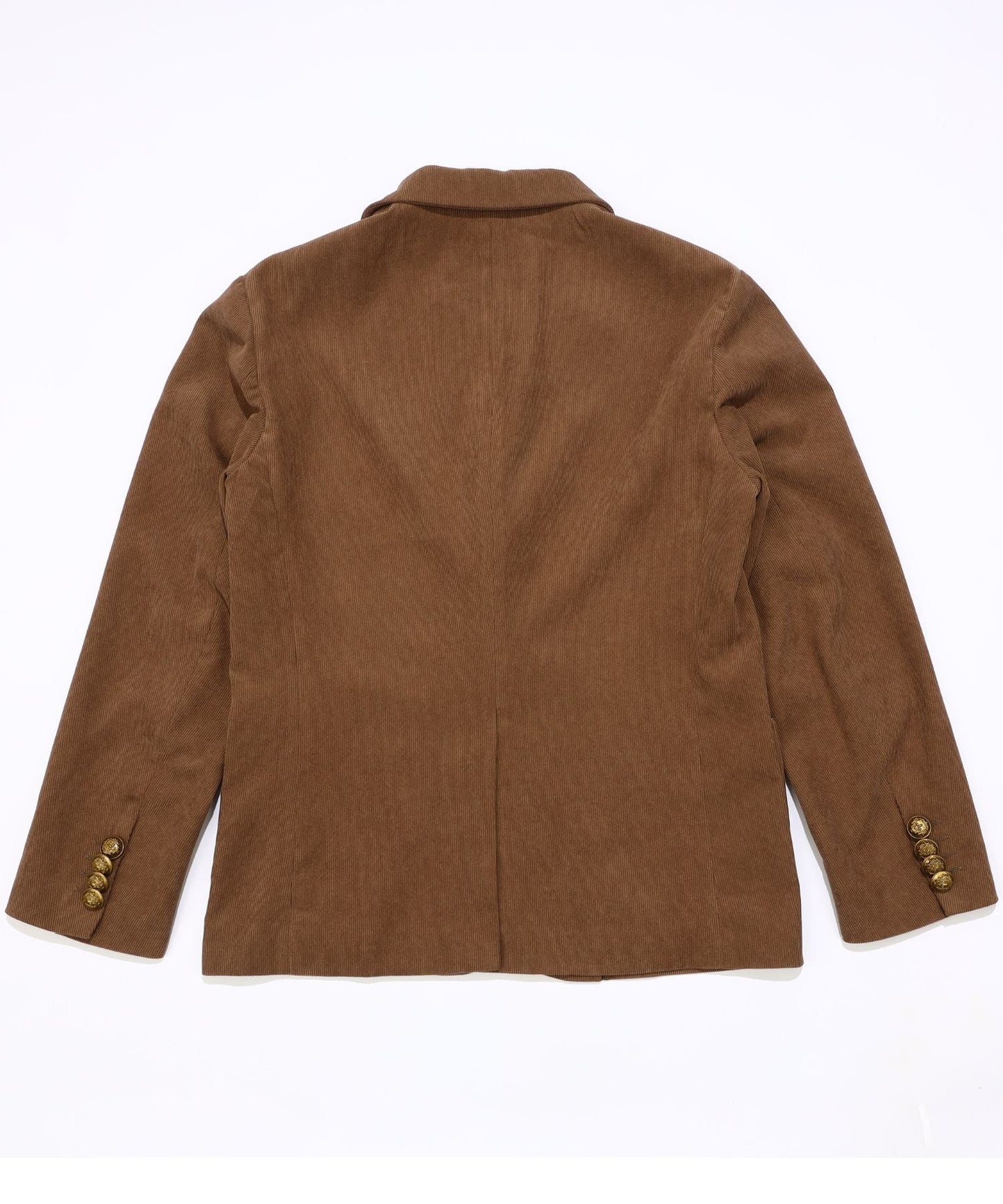 CORDUROY SINGLE JACKET/BROWN