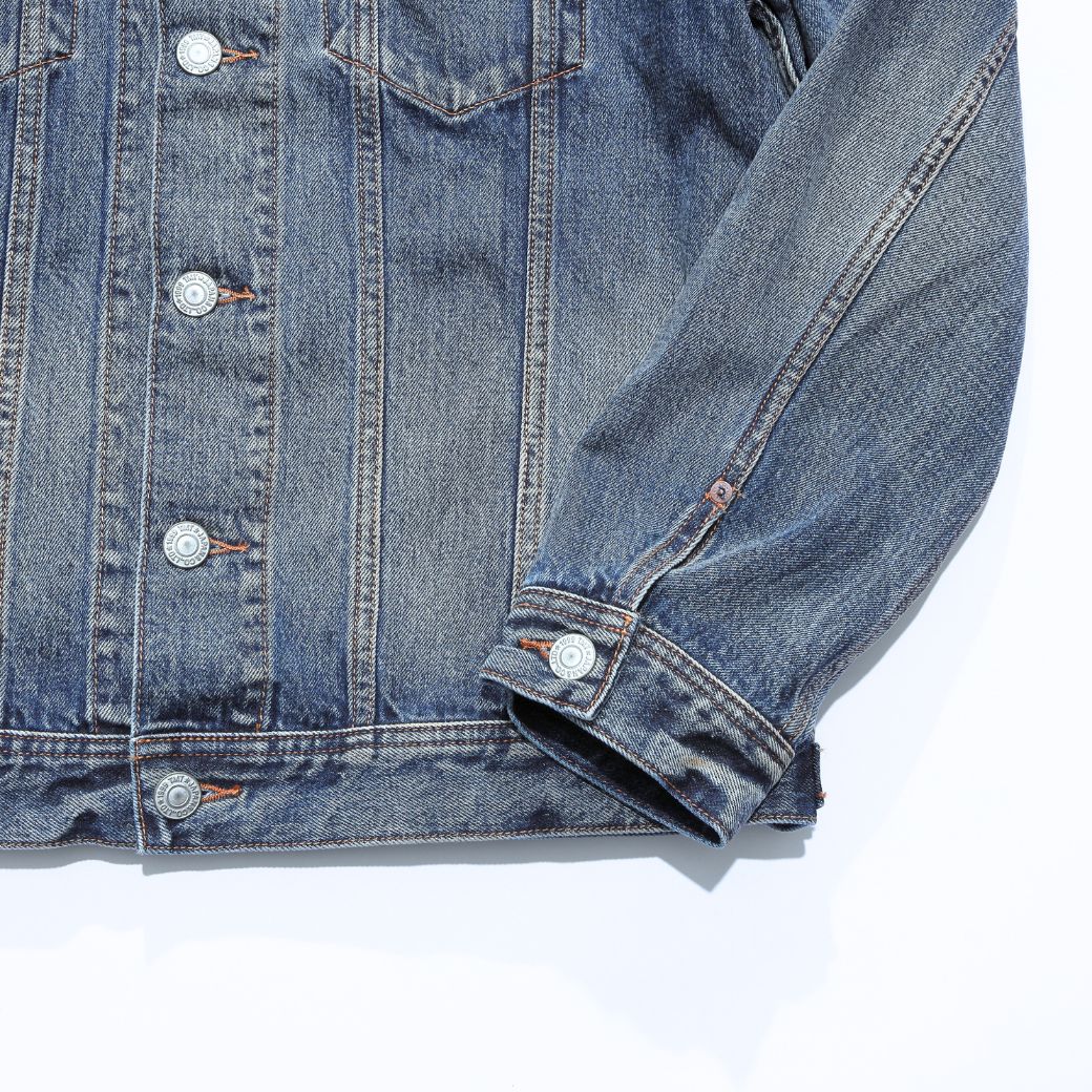 12oz SOFT DENIM TRUCKER JACKET/INDIGO LIGHT