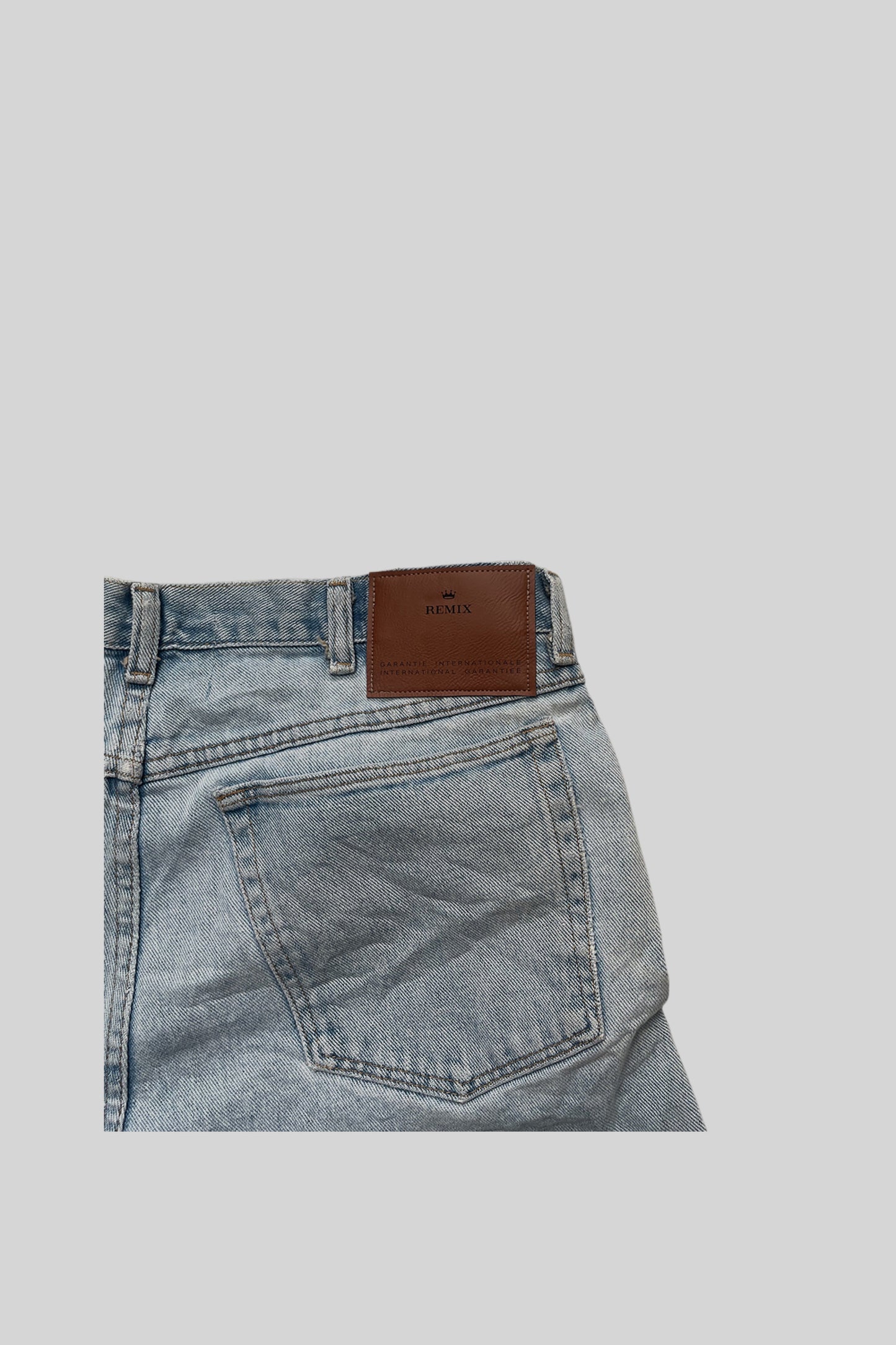 N"A"VY 3/4 BAGGY DENIM SHORTS (part 6)