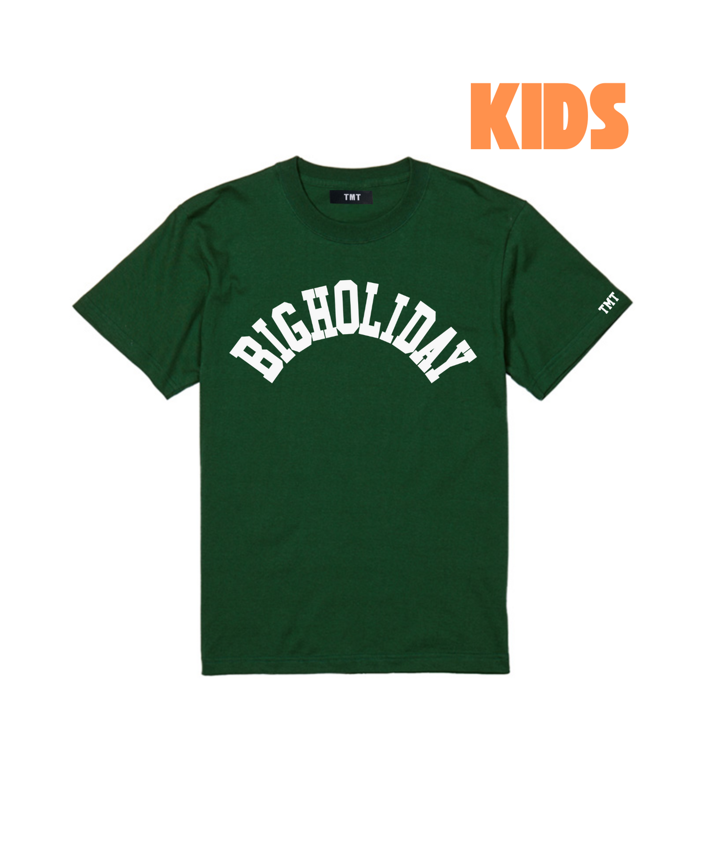 5.6oz COTTON KIDS S/S Tee(BIGHOLIDAY)