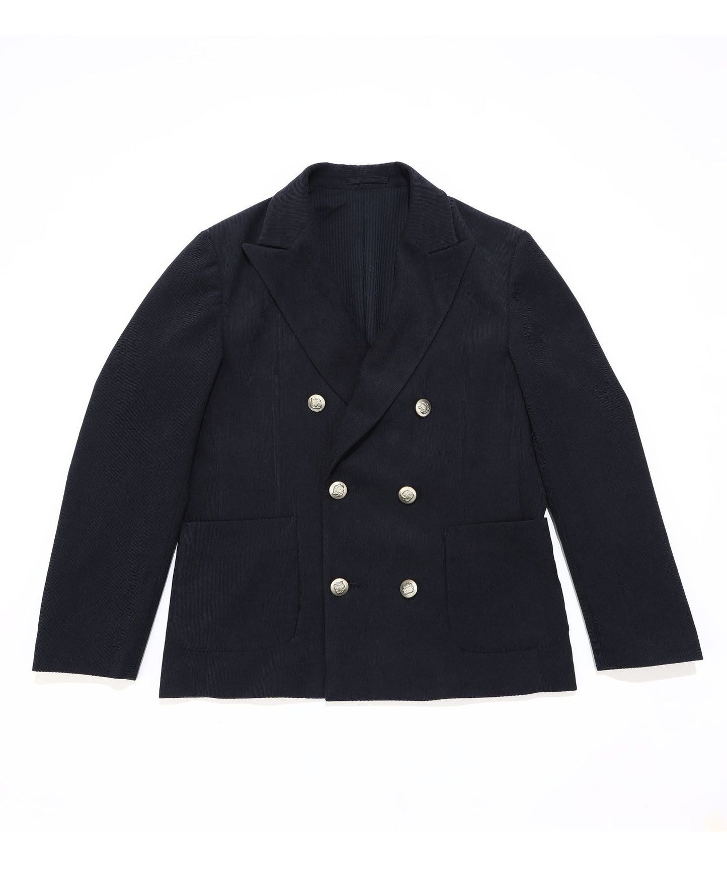 CORDUROY DOUBLE JACKET/NAVY