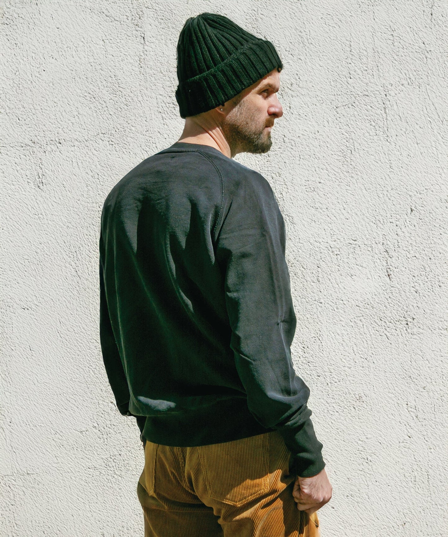 PULL OVER SWEAT(BLACK)