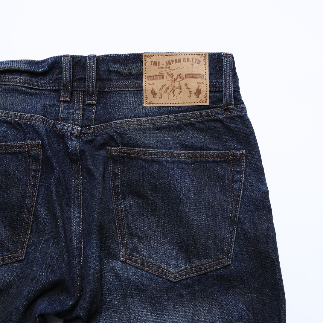 12oz SOFT DENIM 5P STRAIGHT/INDIGO