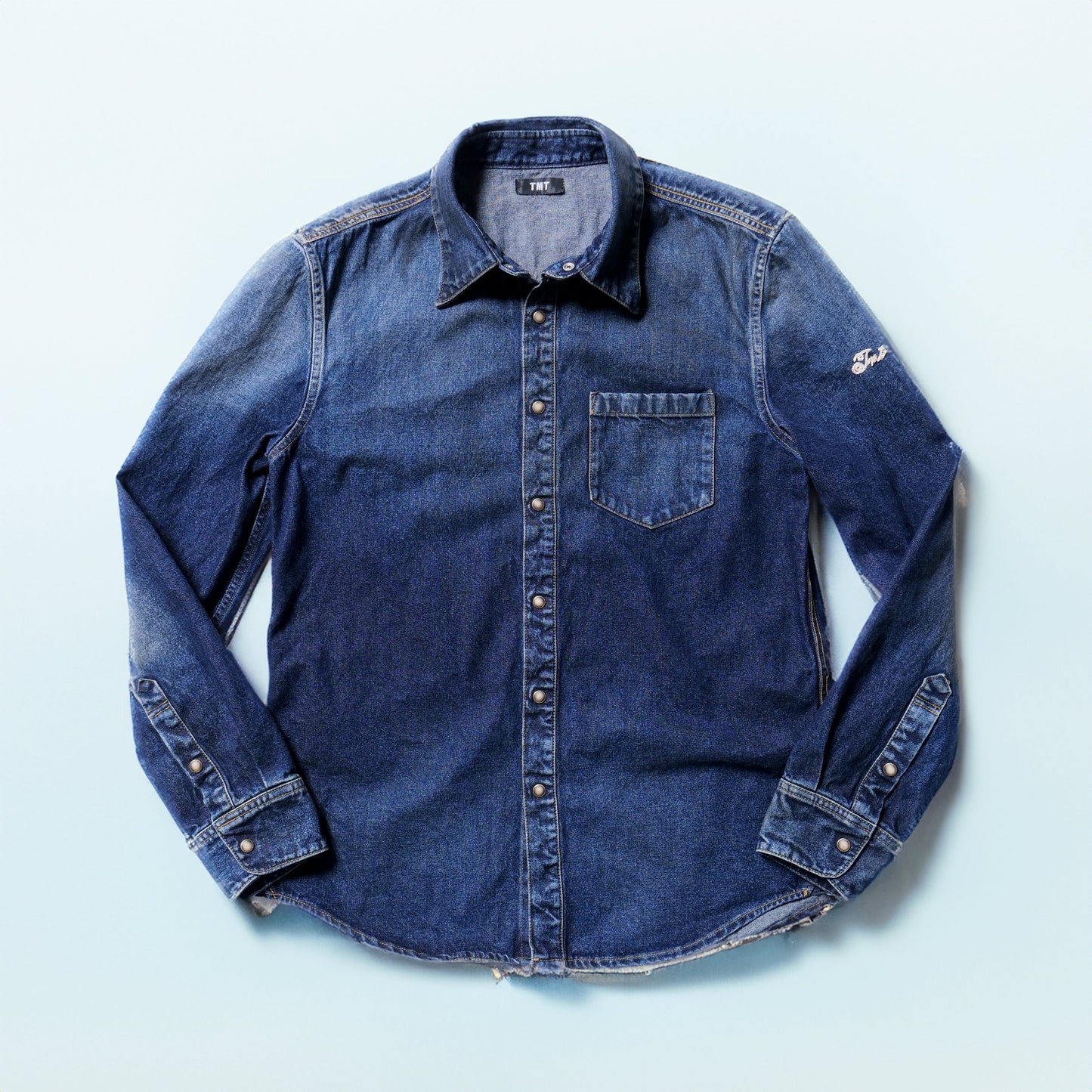 【10月限定価格】10oz DENIM SHIRTS(VINTAGE FINISH)