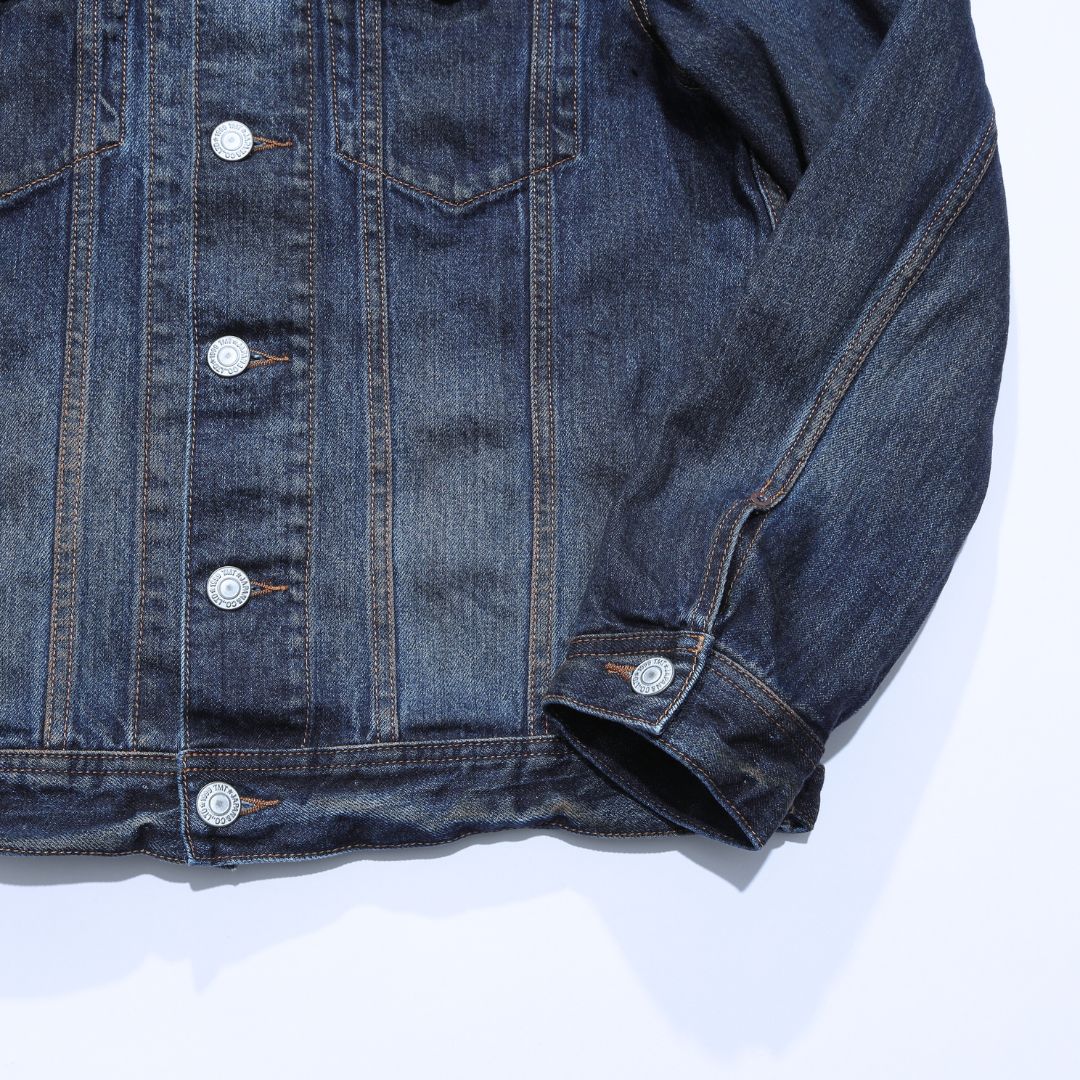 12oz SOFT DENIM TRUCKER JACKET/INDGO