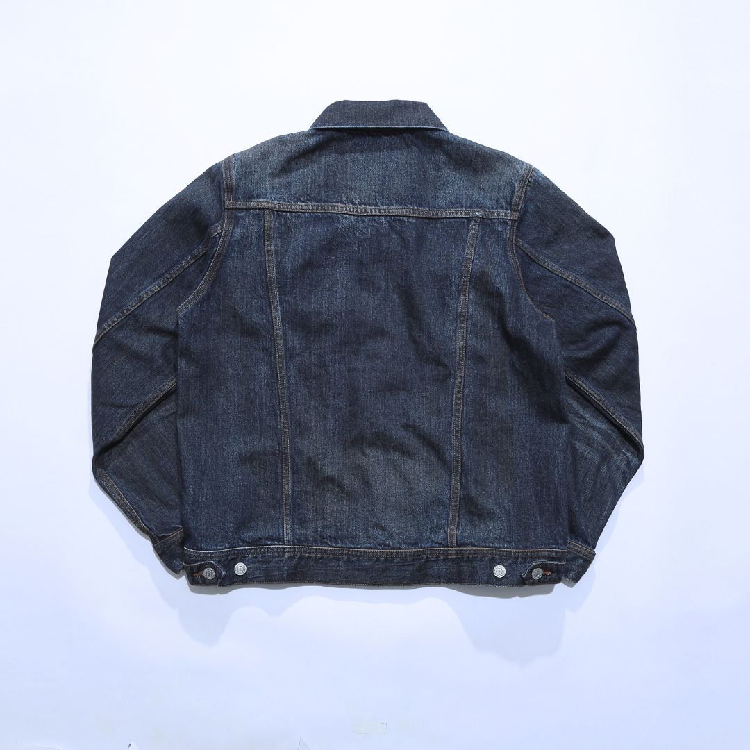 12oz SOFT DENIM TRUCKER JACKET/INDGO