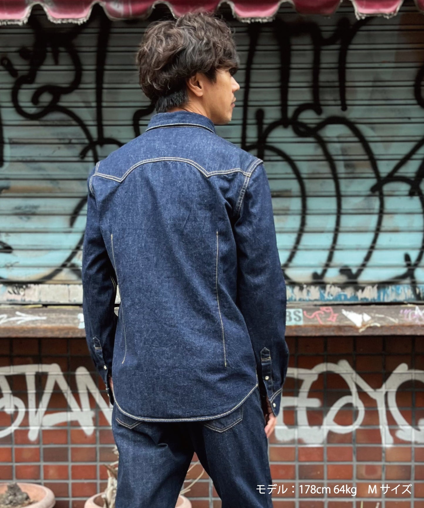 【10月限定価格/10月下旬発送】10oz DENIM SHIRTS(ONE WASH)