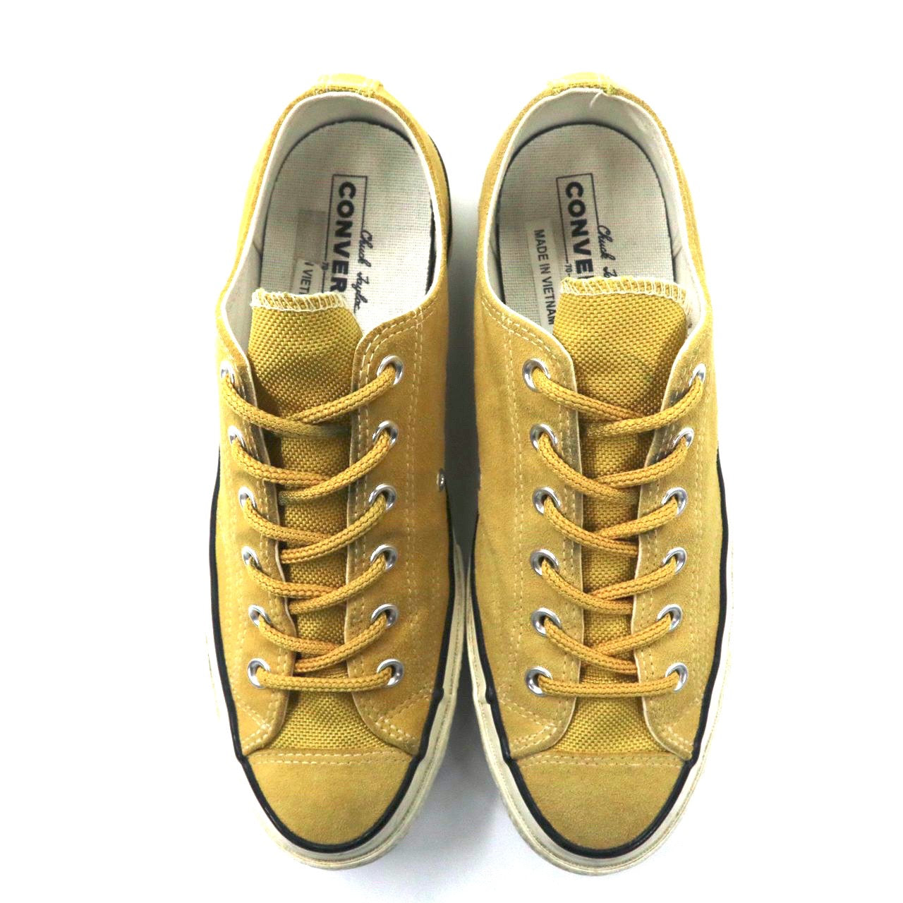 CONVERSE スニーカー 26.5cm イエロー CT70 スエード Chuck Taylor All-Star 70 Ox 日本未発売 162374C