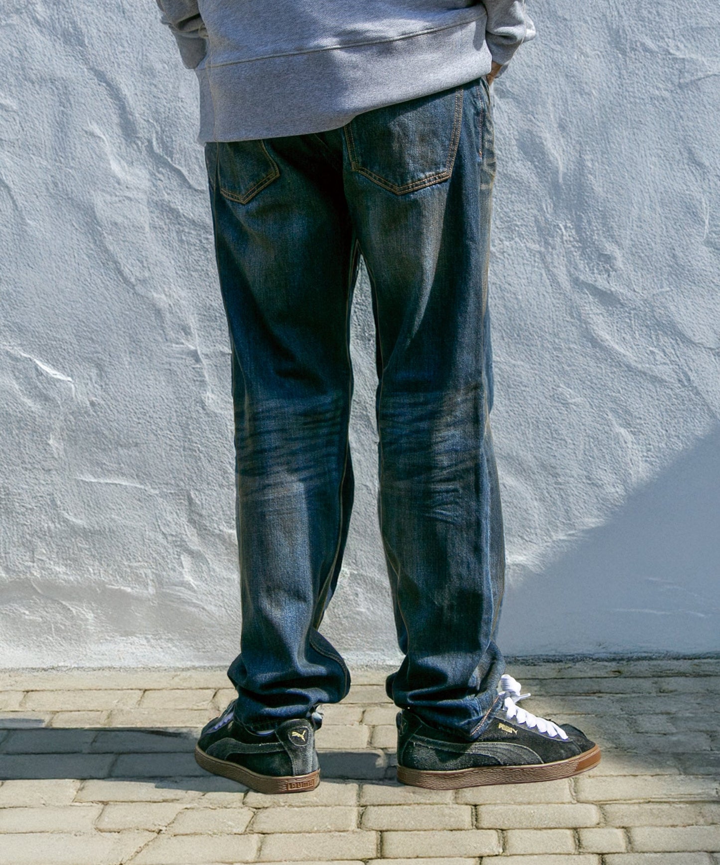 12oz SOFT DENIM 5P STRAIGHT/INDIGO