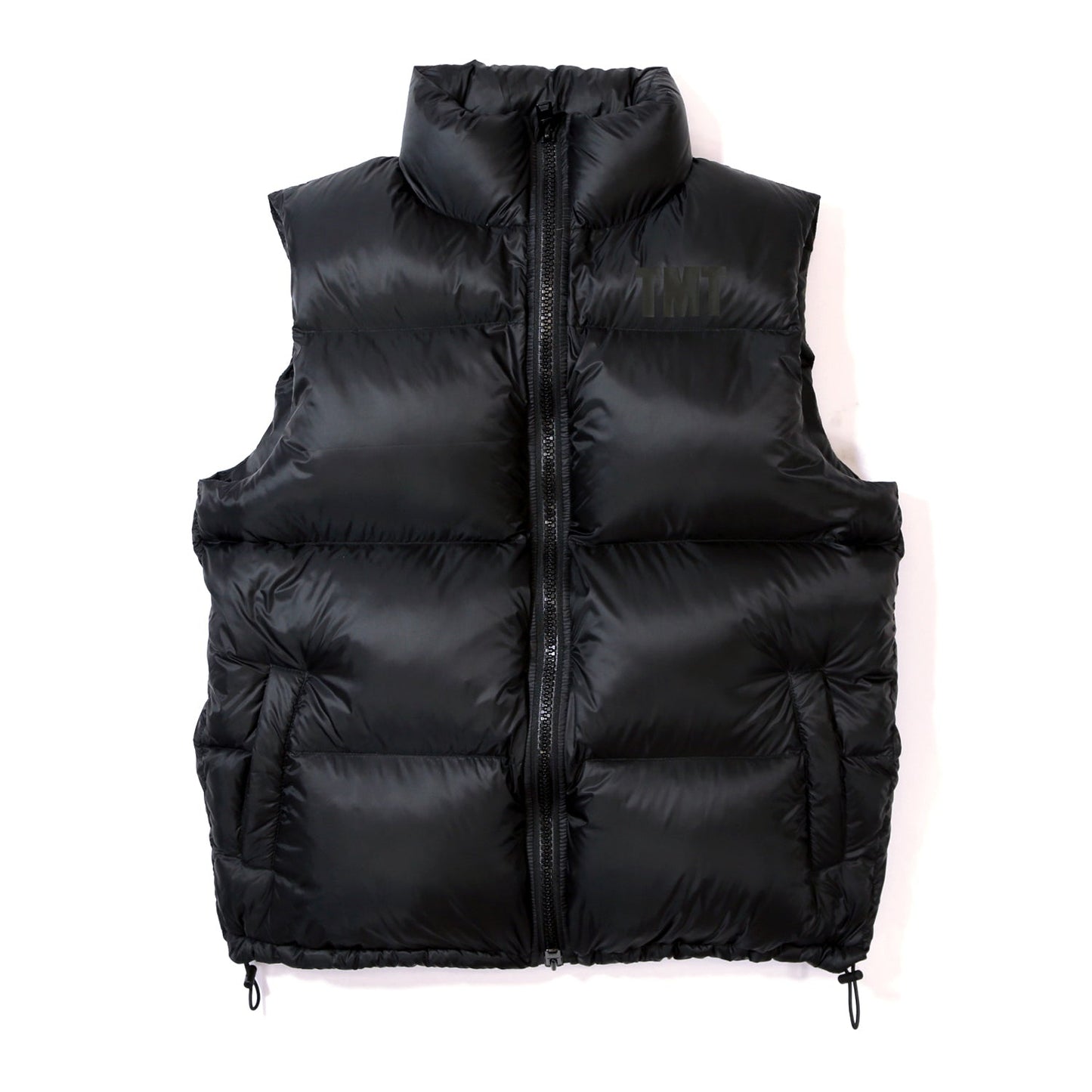NYLON DOWN VEST/ BLACK