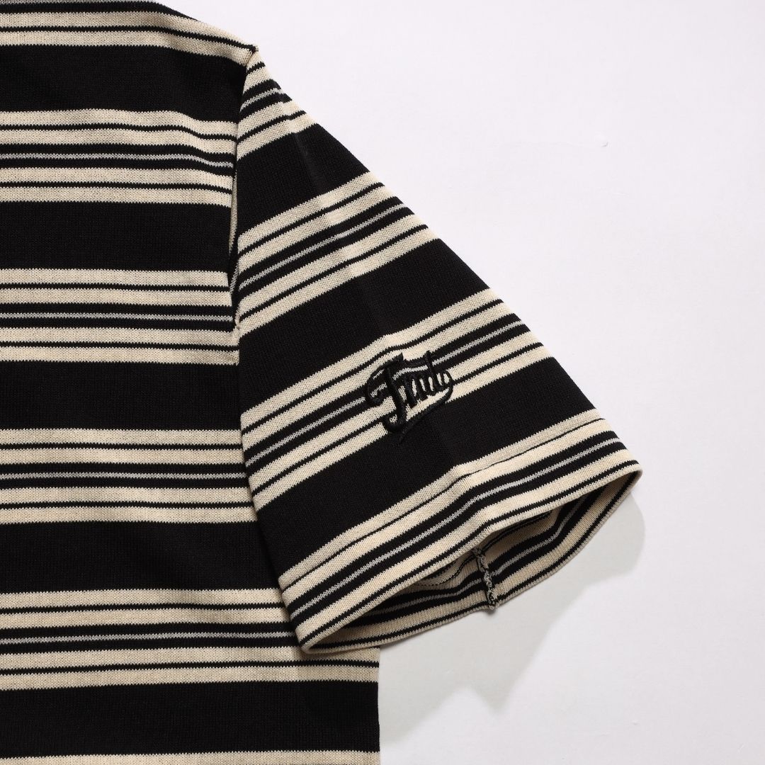 DRY KNIT BORDER T-SHIRTS
