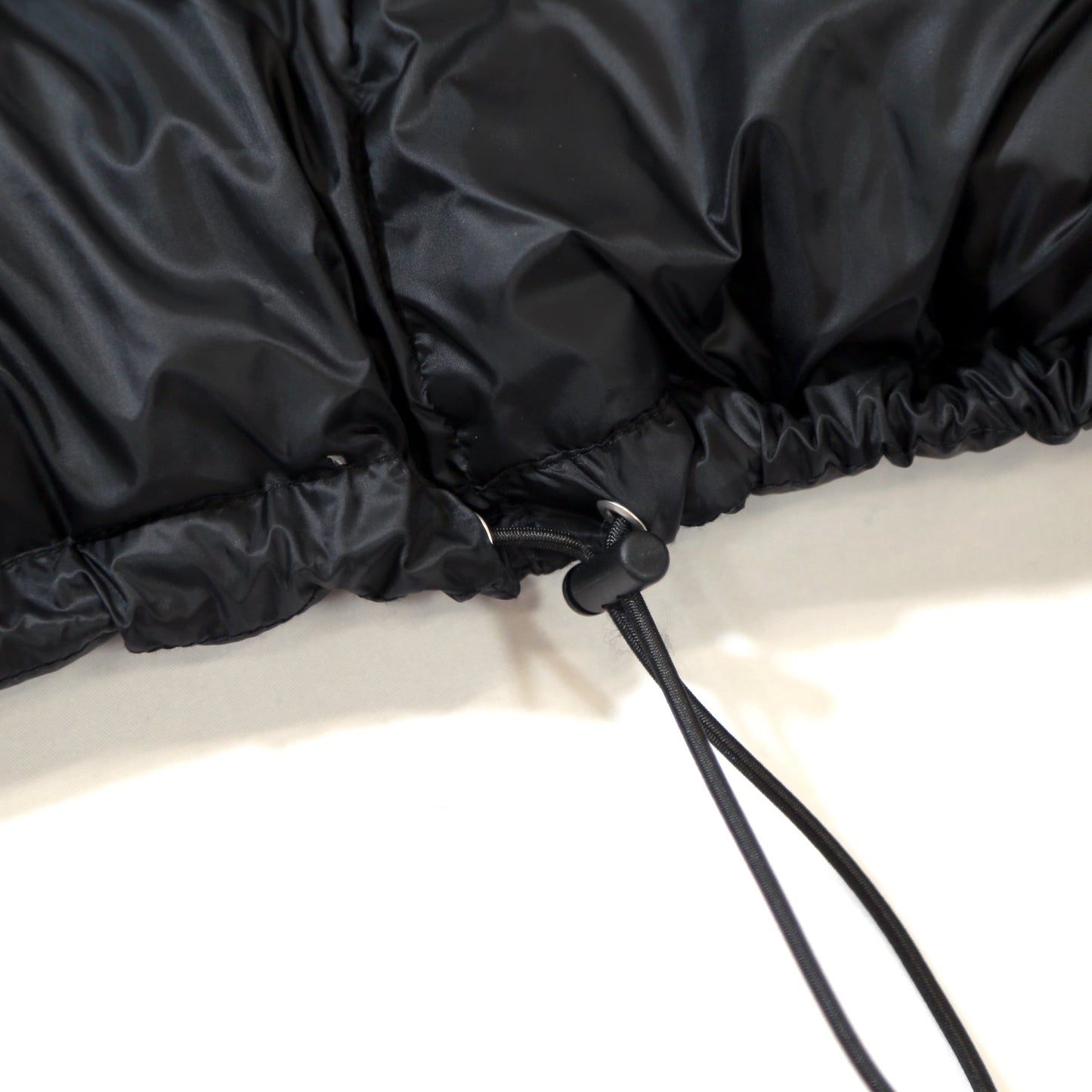 NYLON DOWN VEST/ BLACK