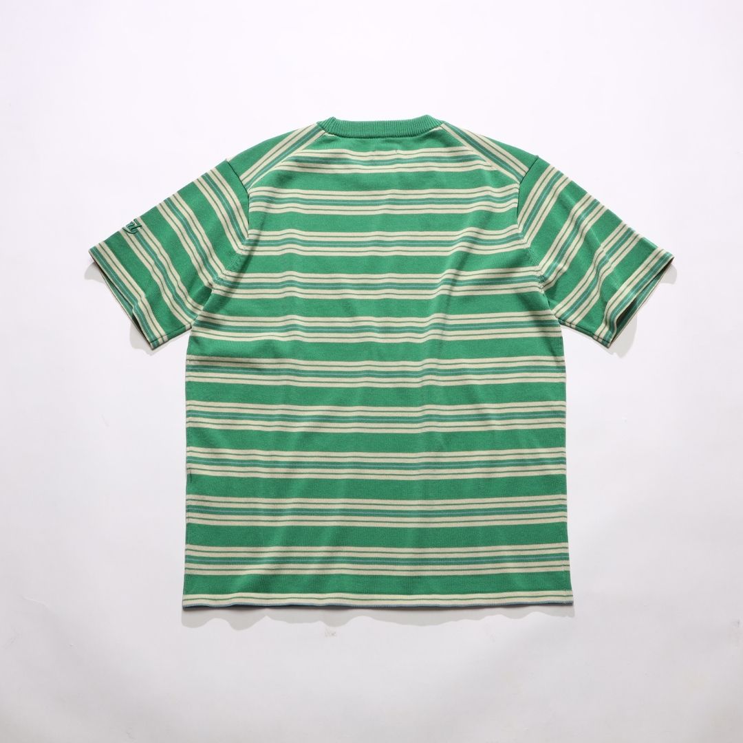 DRY KNIT BORDER T-SHIRTS