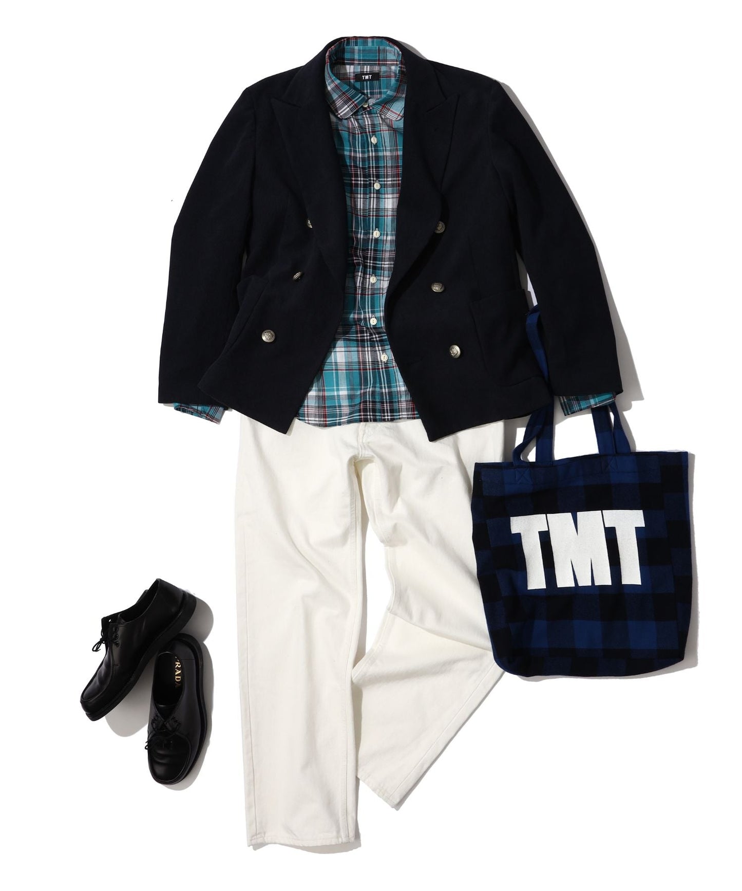 CORDUROY DOUBLE JACKET/NAVY