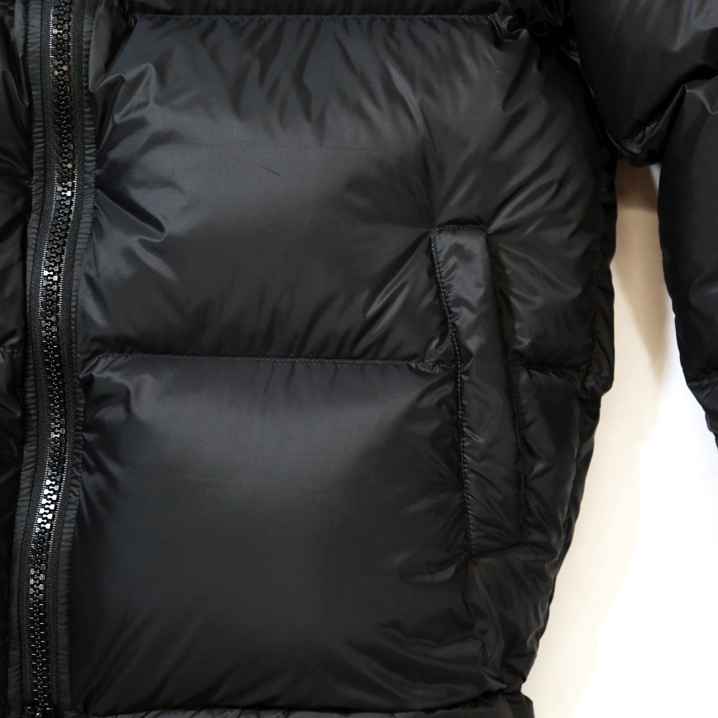 NYLON DOWN JACKET/BLACK