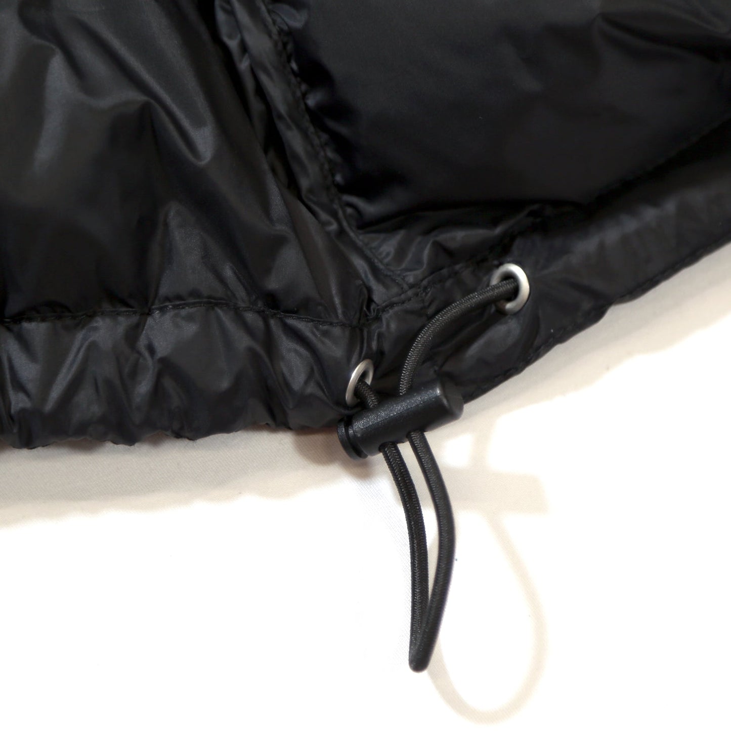 NYLON DOWN JACKET/BLACK