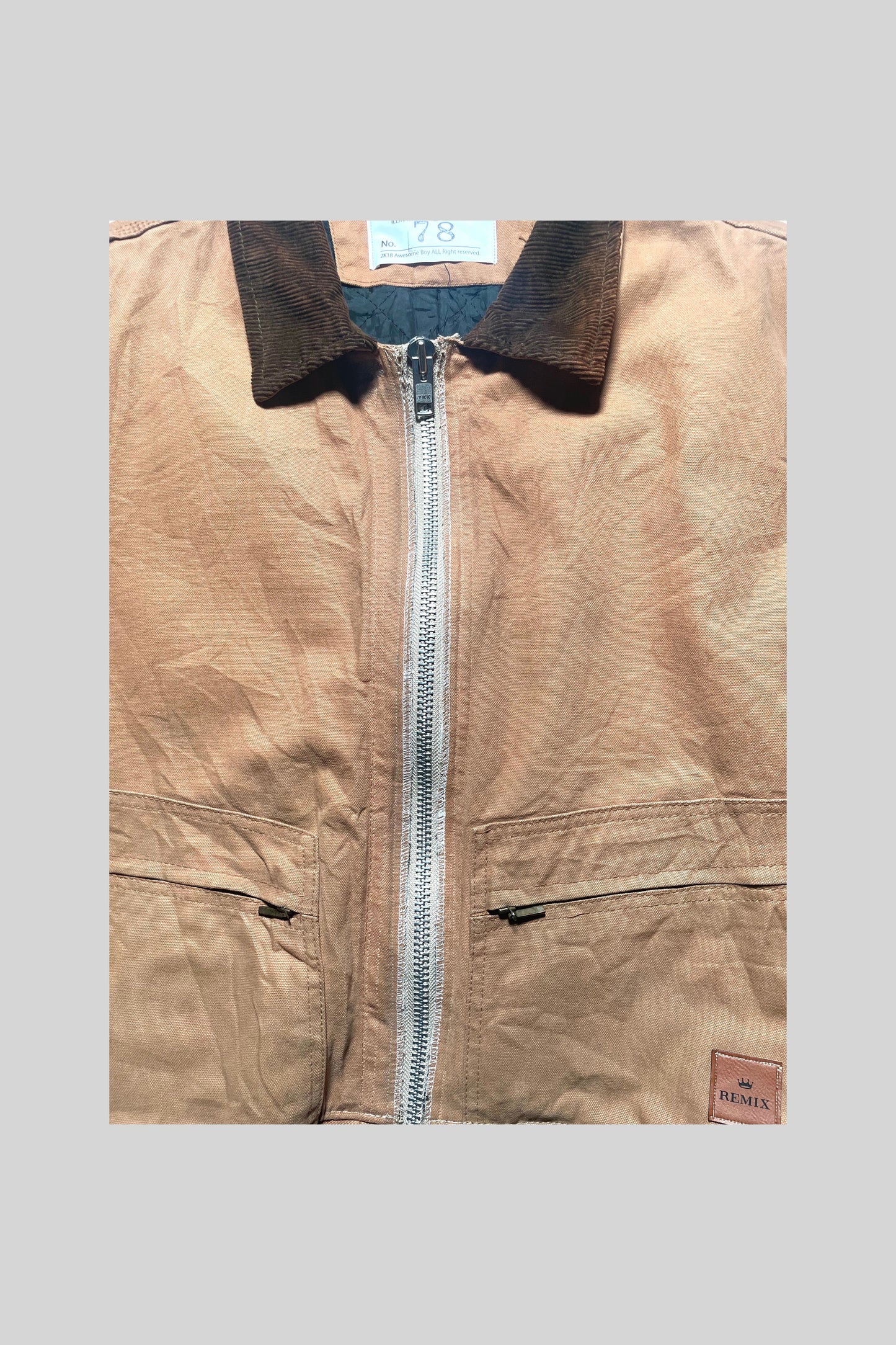 JUMP SUIT DUCK BOMBER JACKET(part 1)