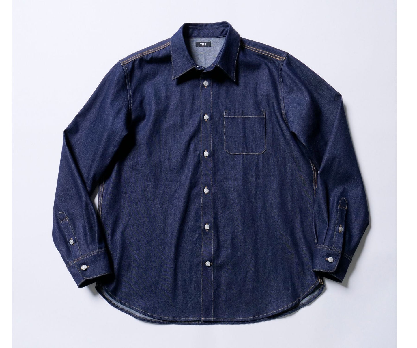 【10月限定価格】12oz DENIM WIDE SHIRTS