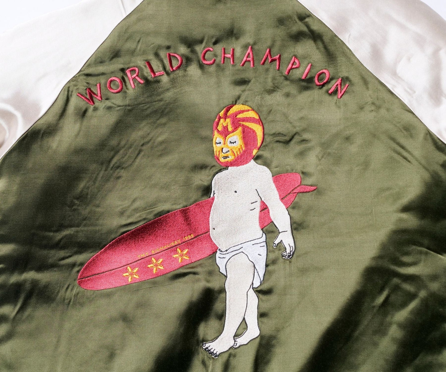 【10月限定価格】SOUVENIR JACKET(WORLD CHAMPION)/KHAKI