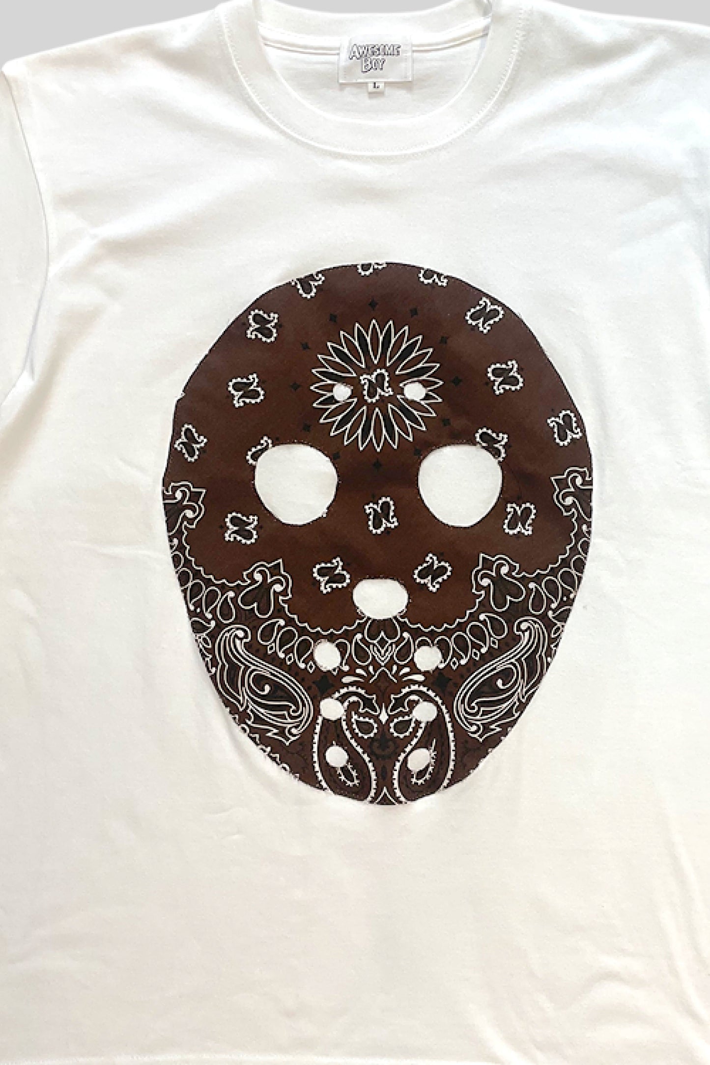 BANDANA "MASK" TEE(WHITE)