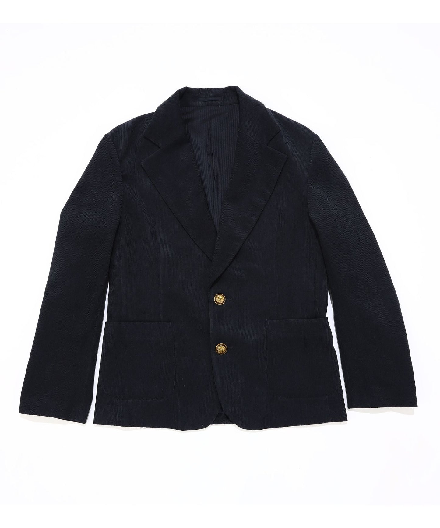 CORDUROY SINGLE JACKET/NAVY