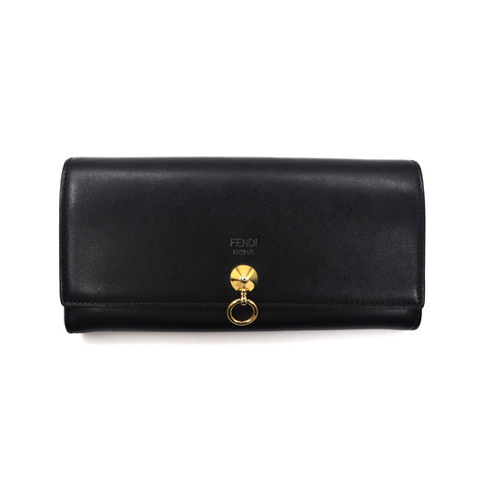 FENDI 長財布 ブラック レザー バイザウェイ 8M0251 SME F0KUR イタリア製