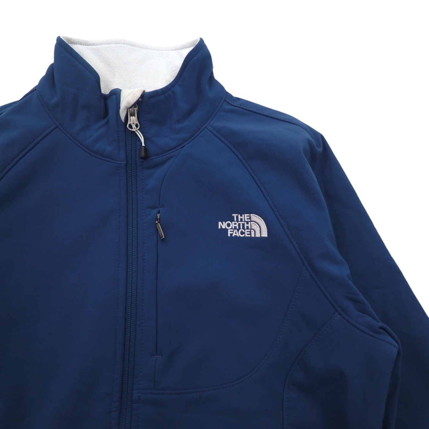THE NORTH FACE エイペックス ソフトシェルジャケット M ネイビー フリースライナー APEX BIONIC JACKET