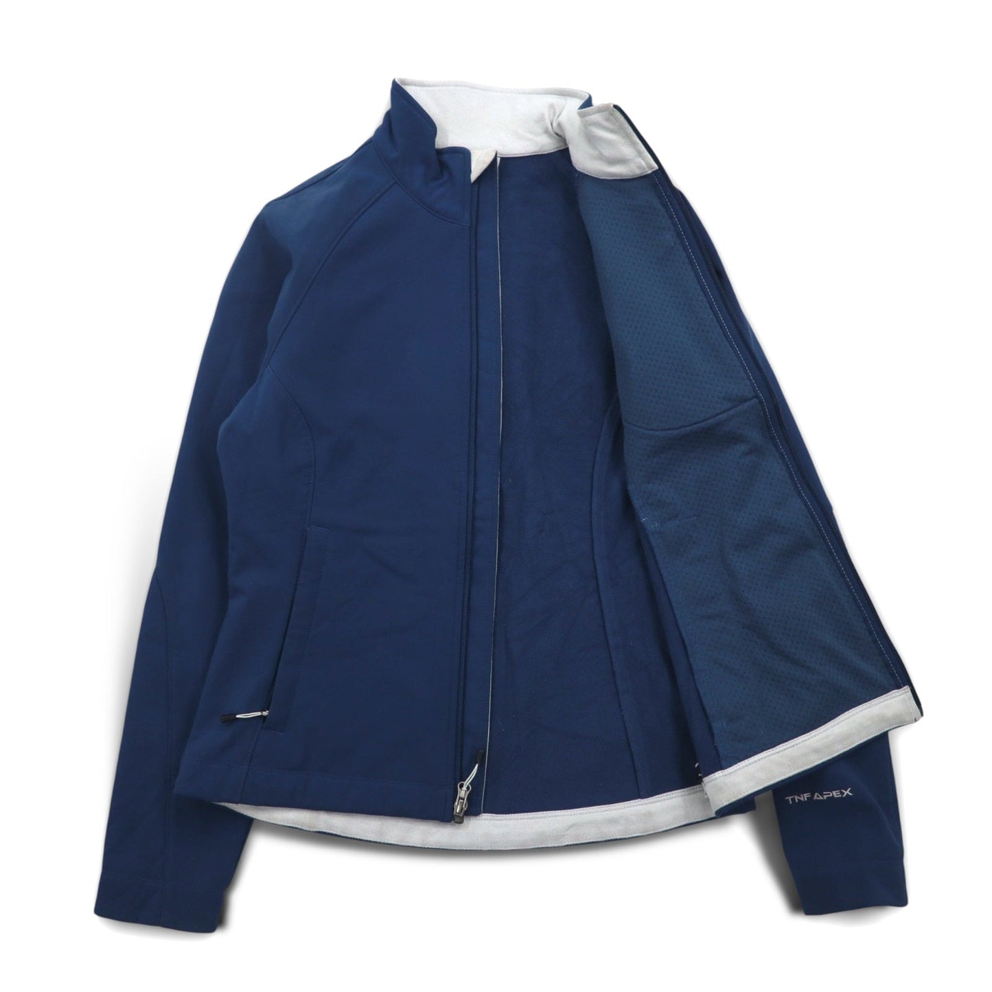 THE NORTH FACE エイペックス ソフトシェルジャケット M ネイビー フリースライナー APEX BIONIC JACKET