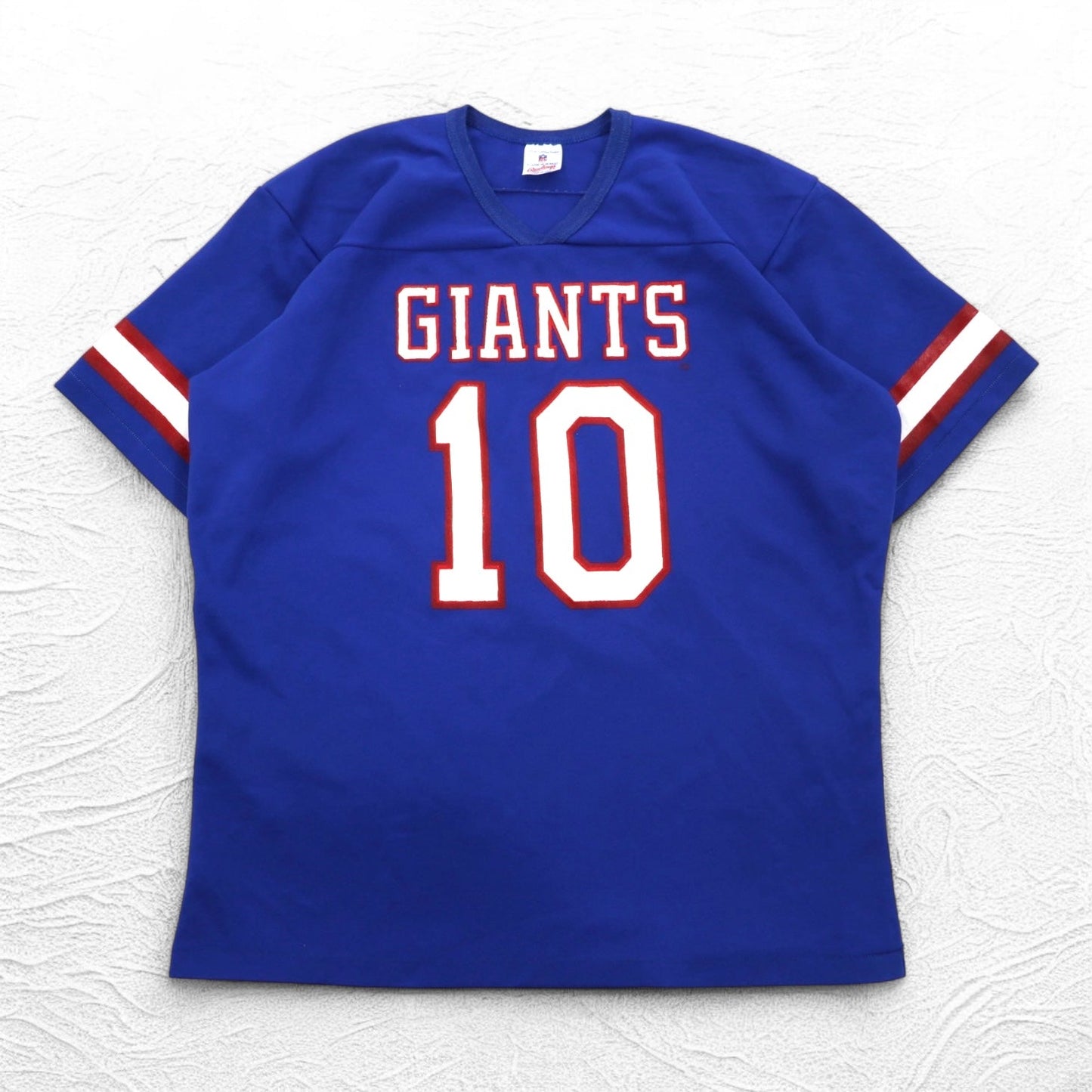 Rawlings 90年代 USA製 NFL フットボール ゲームシャツ Tシャツ XL ブルー GIANTS ナンバリング
