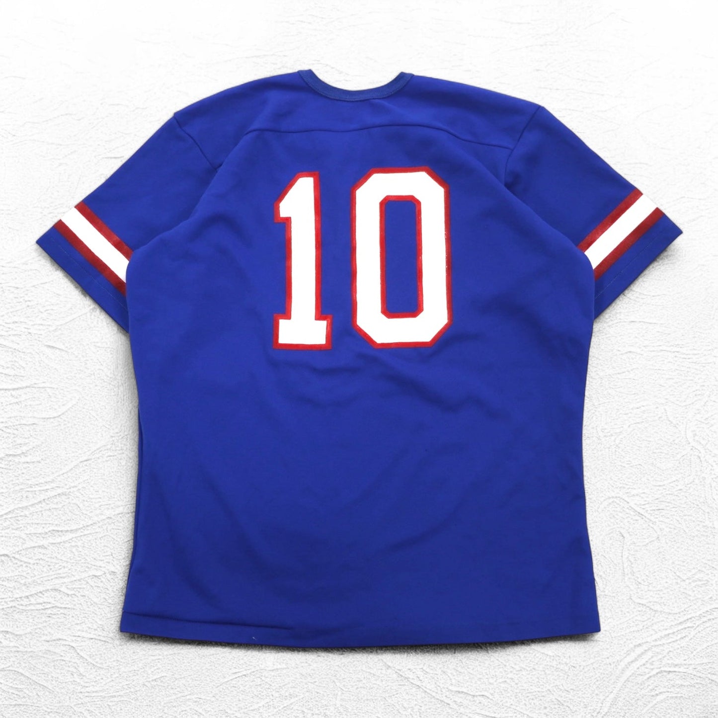 Rawlings 90年代 USA製 NFL フットボール ゲームシャツ Tシャツ XL ブルー GIANTS ナンバリング