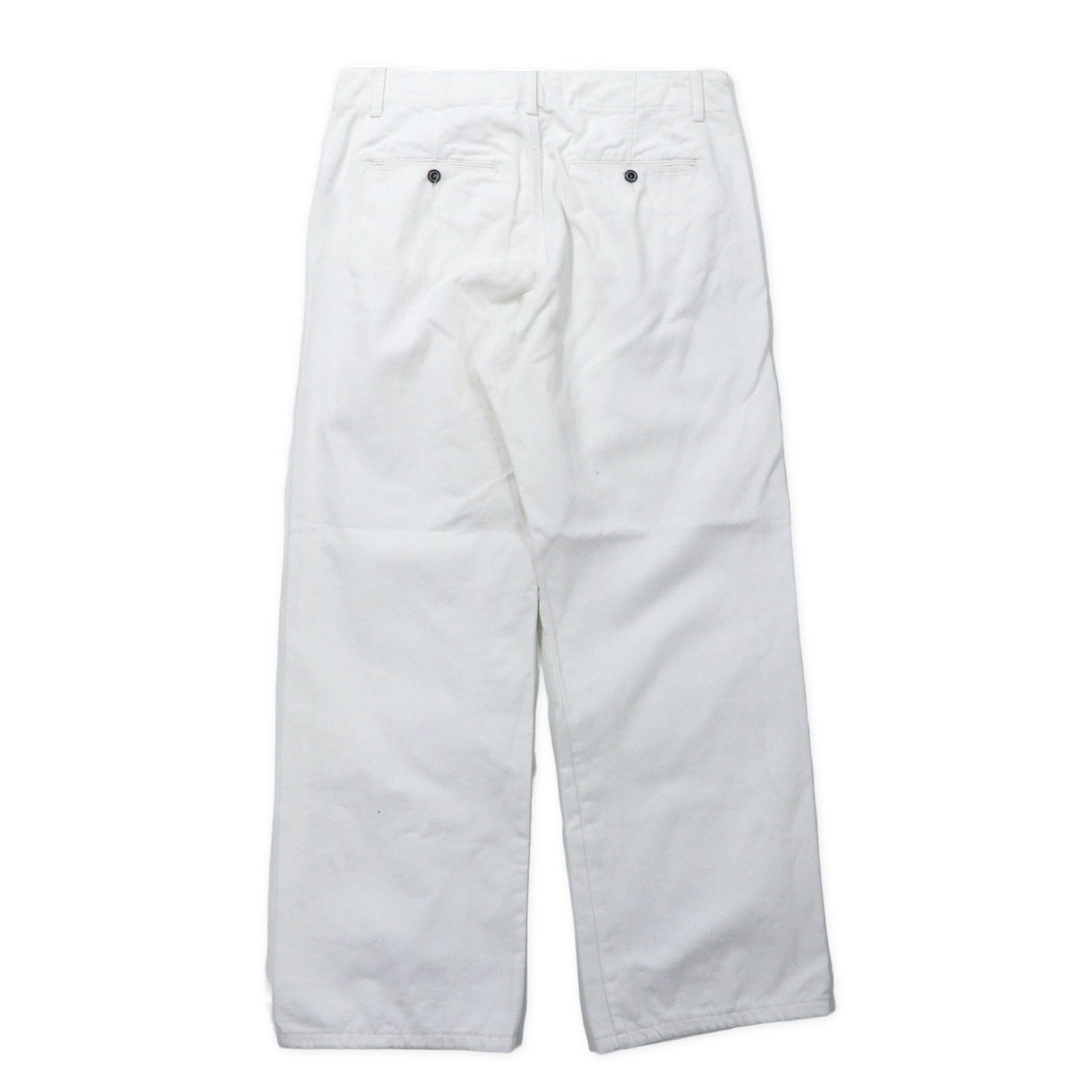 GOLDEN GOOSE DELUXE BRAND イタリア製  ワイド チノパンツ S ホワイト コットン