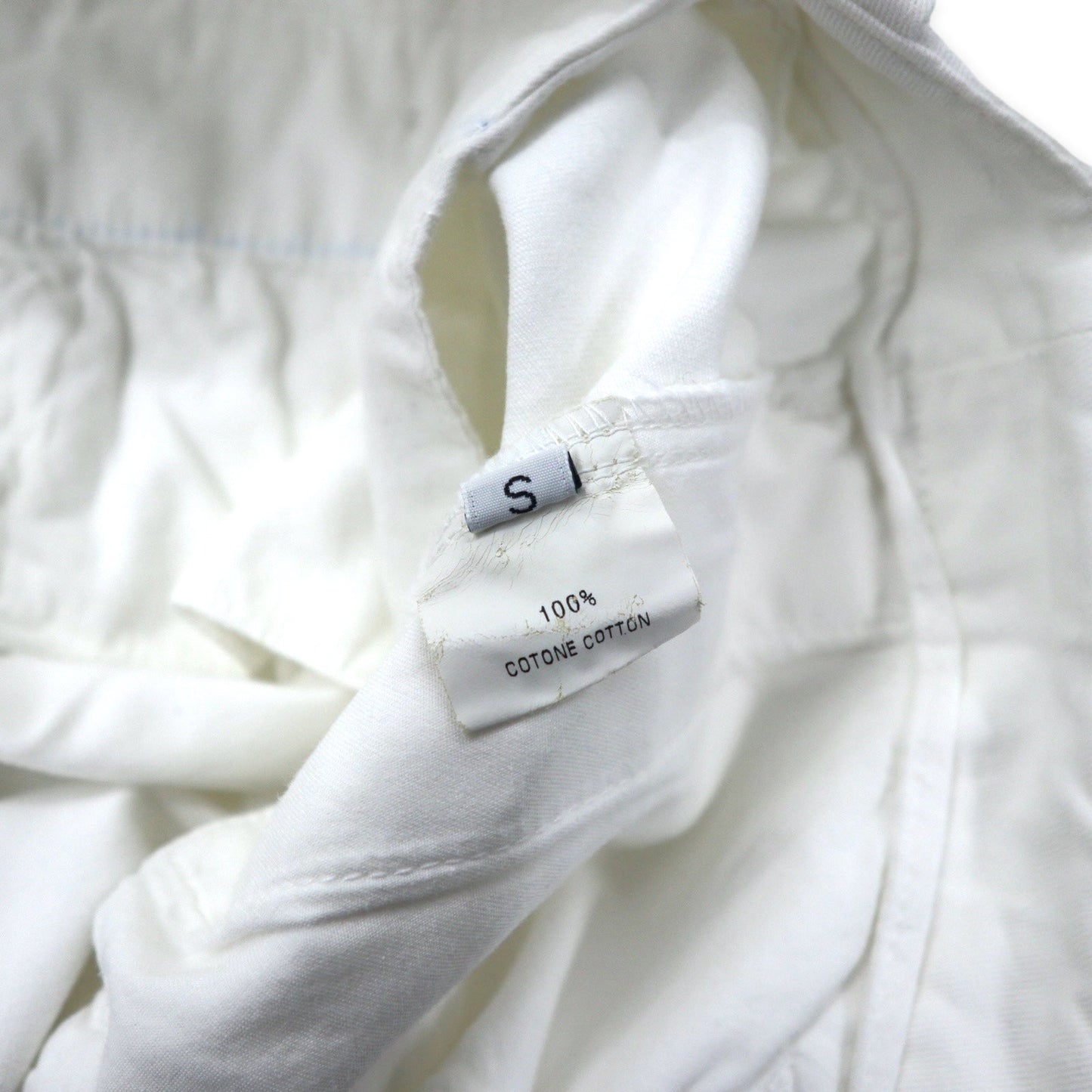 GOLDEN GOOSE DELUXE BRAND イタリア製  ワイド チノパンツ S ホワイト コットン