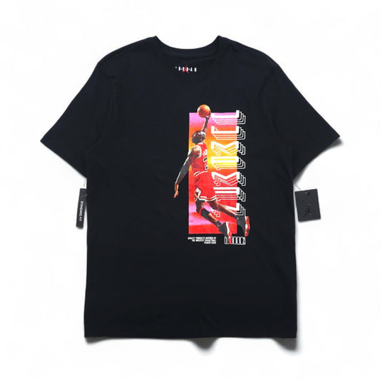 JORDAN BRAND ( NIKE ) ジョーダン プリント Tシャツ L ブラック コットン JUMP MAN CW0860-010 未使用品