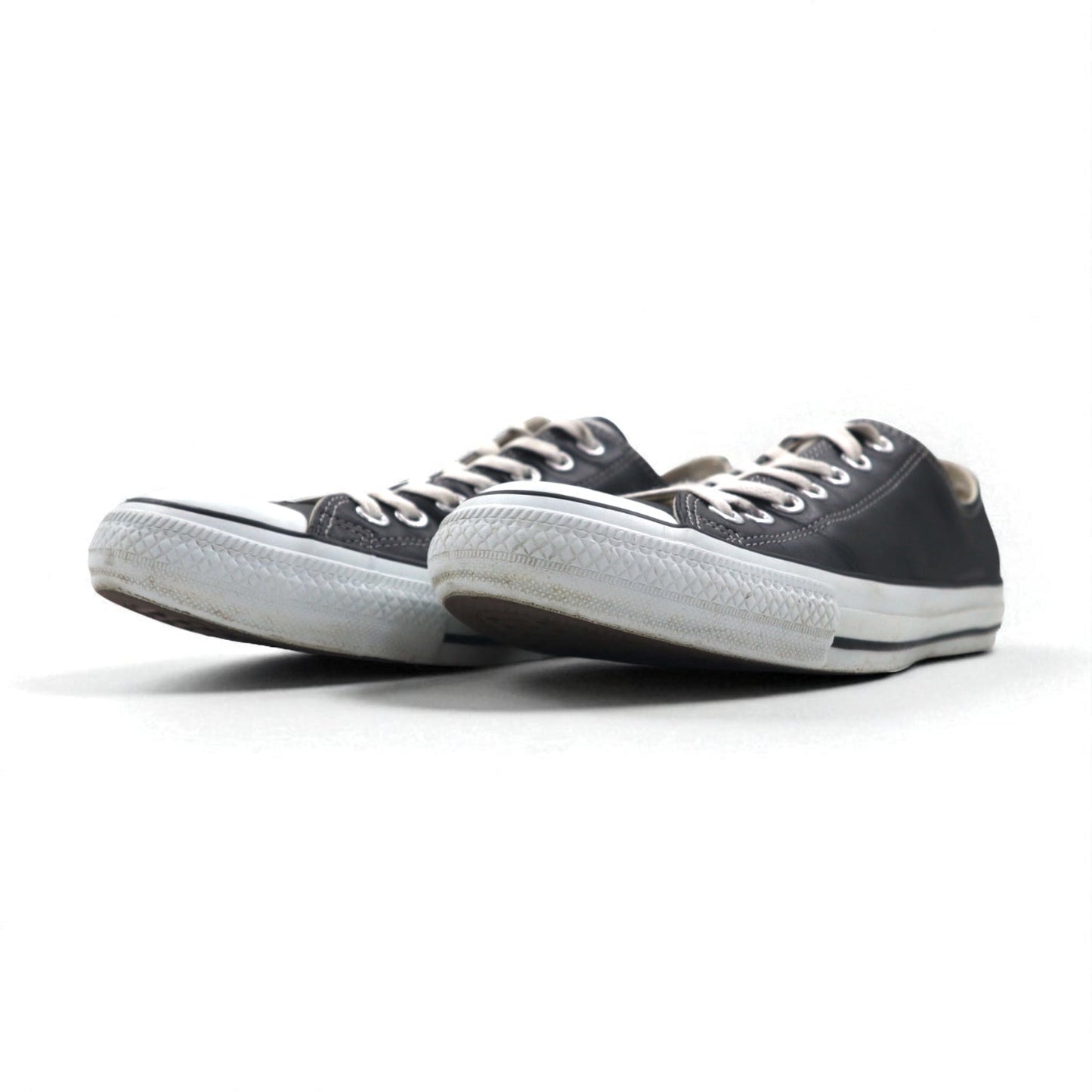 CONVERSE レザーオールスター ALL STAR OX スニーカー 27cm ブラック 1B906