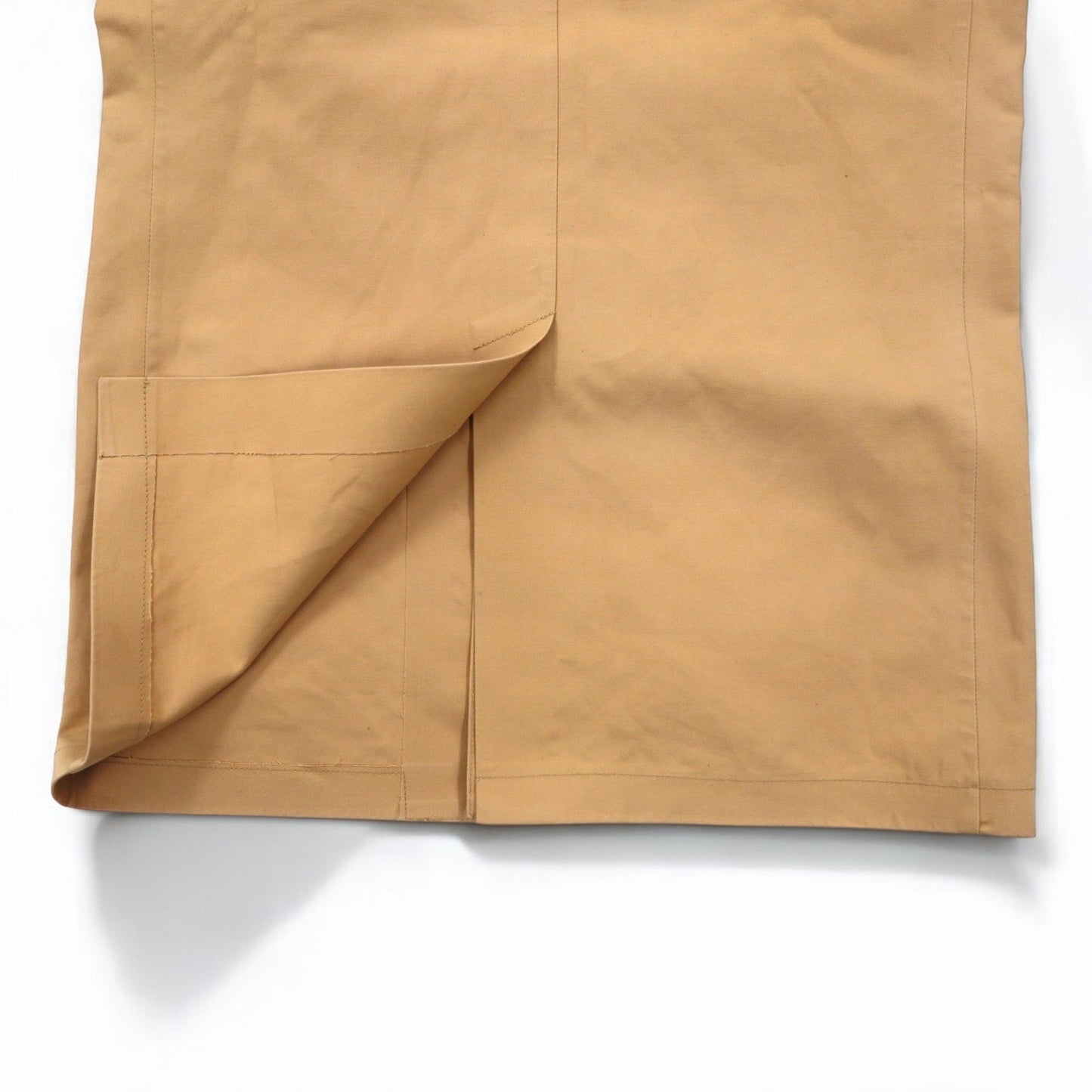 RALPH LAUREN 90年代 ゴム引き ステンカラーコート S ベージュ 防水 チェックライナー