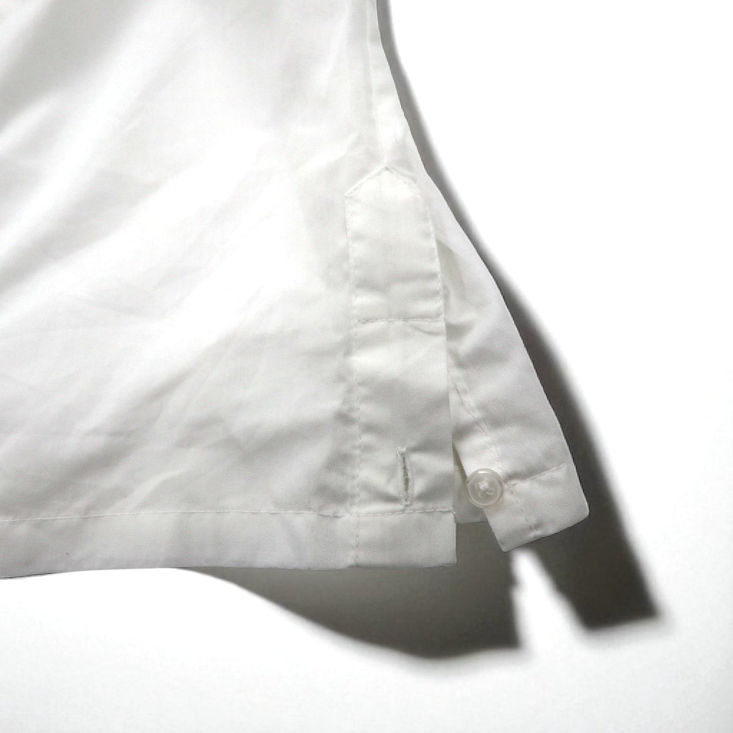 GUAYABERA 90年代 フルジップ キューバシャツ 半袖 ボックスシャツ XL ホワイト 刺繍