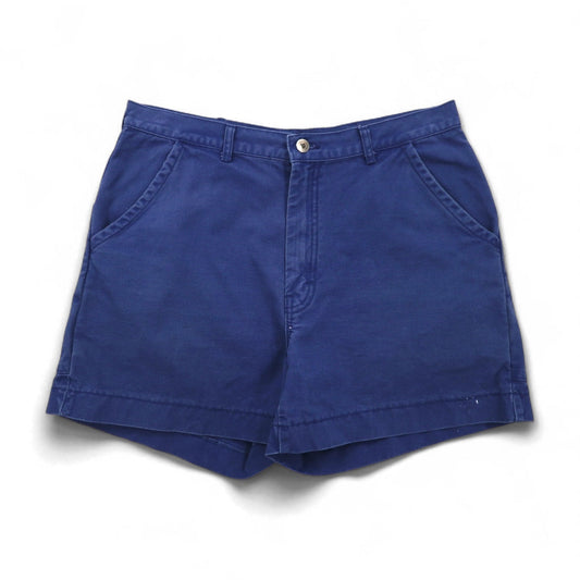 patagonia 90年代 Rマークタグ スタンドアップショーツ Stand Up Shorts ショートパンツ L ブルー インディゴ コットン